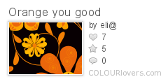 Orange_you_good