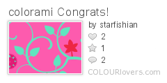 Colorami_Congrats!