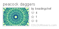 peacock_daggers