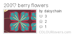 200♡_berry_flowers