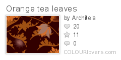 Orange_tea_leaves