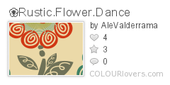 ❀Rustic.Flower.Dance