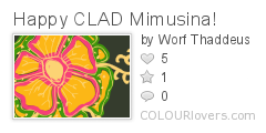 Happy_CLAD_Mimusina!