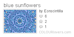 blue_sunflowers