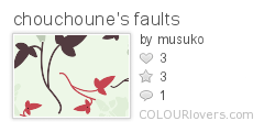 chouchounes_faults
