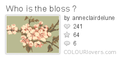 Who_is_the_bloss
