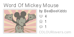 Word_Of_Mickey_Mouse