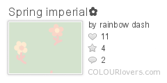 Spring_imperial✿