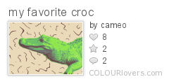 my_favorite_croc