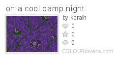 on_a_cool_damp_night