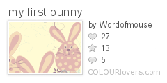 my_first_bunny