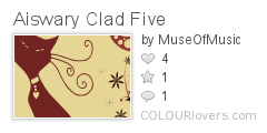 Aiswary_Clad_Five