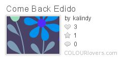 Come_Back_Edido