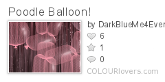 Poodle_Balloon!