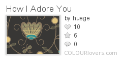 How_I_Adore_You