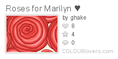Roses_for_Marilyn_♥