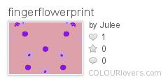 fingerflowerprint