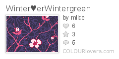 Winter♥erWintergreen