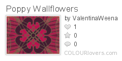 Poppy_Wallflowers