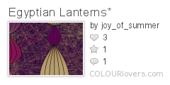 Egyptian_Lanterns*