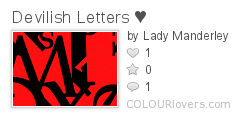 Devilish_Letters_♥