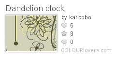 Dandelion_clock