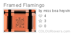 Framed_Flamingo