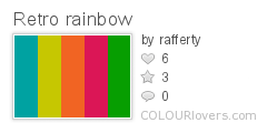 Retro rainbow