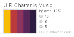 U_R_Chatter_is_Music