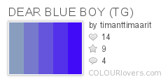 DEAR BLUE BOY (TG)