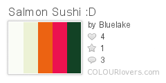 Salmon Sushi :D