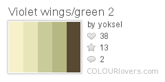 Violet wings/green 2