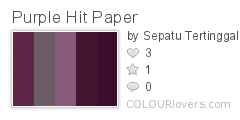 Purple Hit Paper