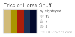 Tricolor Horse Snuff