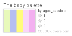 The baby palette