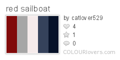red sailboat
