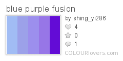 blue purple fusion