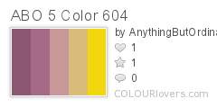 ABO 5 Color 604