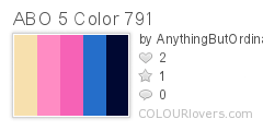 ABO 5 Color 791
