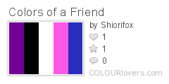 Colors of a Friend