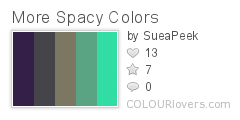 More Spacy Colors