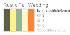 Rustic Fall Wedding