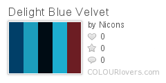 Delight Blue Velvet