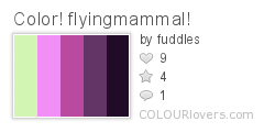 Color! flyingmammal!