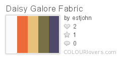 Daisy Galore Fabric