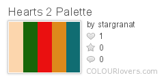 Hearts 2 Palette