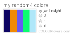 my random4 colors