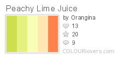 Peachy Lime Juice