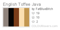 English Toffee Java