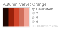 Autumn Velvet Orange